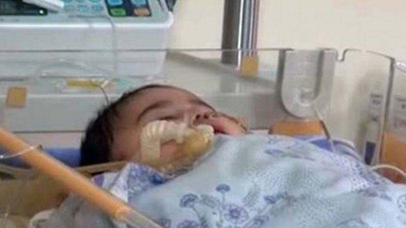 Baby wounded in Gyumri remains in critical condition