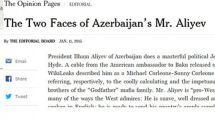 The New York Times: Aliyev resembles Corleone brothers from ‘‘Godfather’’ mafia family