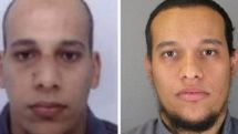 French police name Charlie Hebdo attack suspects