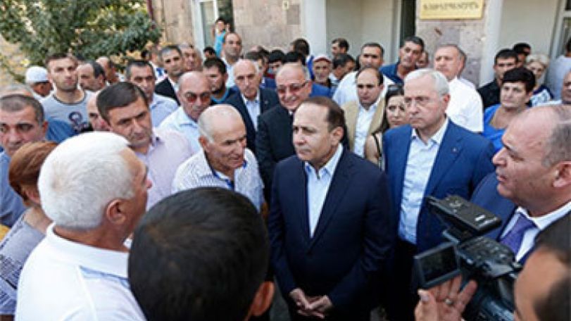 Grape procurement issues discussed in Ararat province 