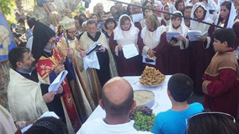 Քեսաբում նշել են Խաղողօրհնեքը (Լուսանկարներ)