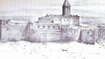 Scientific publication of Russian Empire about Armenian monastery Karmir Vank in Nakhijevan
