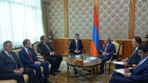 President Sargsyan, new head of Russian Railways discuss Armenian railway infrastructure development