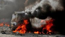 Up to 20 dead in suspected ISIS double car bomb attack in Syria - reports
