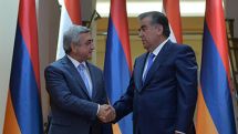 Սերժ Սարգսյանը հանդիպել է Տաջիկստանի նախագահին