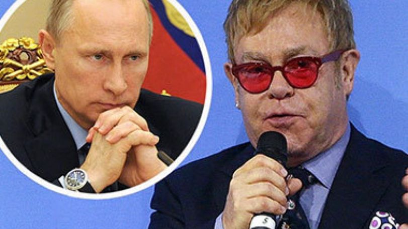 Vladimir Putin reaches out to Elton John with phone call