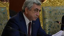 Armenian president: CSTO steps on combating terrorism minimize threats 