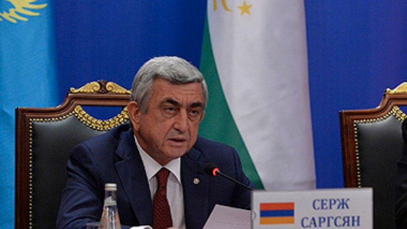 Սերժ Սարգսյան. ՀԱՊԿ անդամ պետությունների ռազմական համագործակցության զարգացման գործում պատեհաժամ է հավաքական օդուժի ստեղծումը