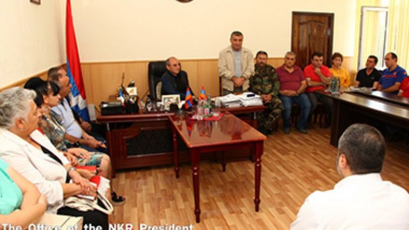 Artsakh’s president visits Martakert region 