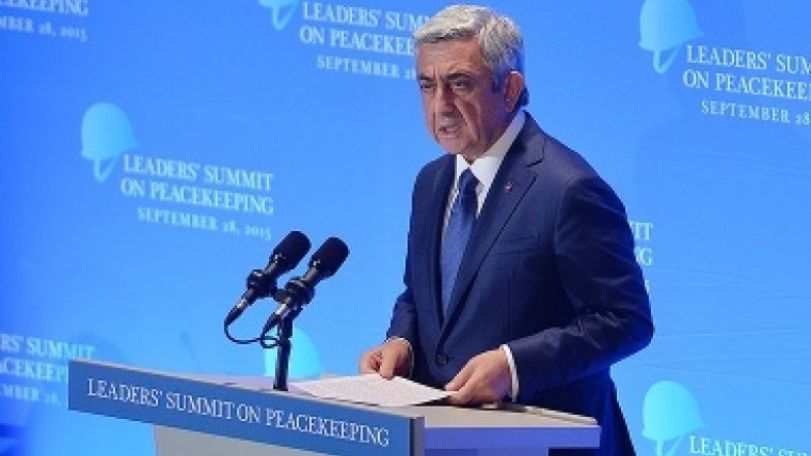 Հայաստանի ներգրավվածությունը միջազգային խաղաղապահության ոլորտում աստիճանաբար ընդլայնվում է. Նախագահ (տեսանյութ, լուսանկարներ)