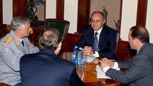 Seyran Ohanyan, new military attaché of Russia discuss regional issues
