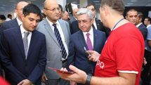  Technology and innovation development in Armenia: Serzh Sargsyan visits Digitec Expo 2015