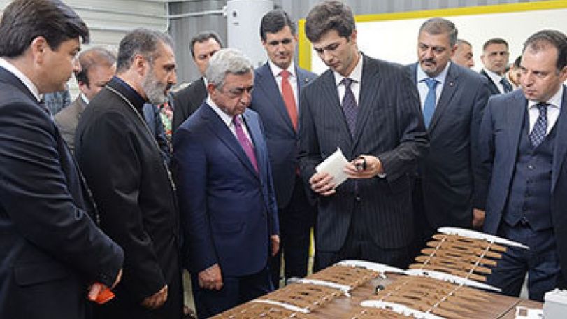 President Sargsyan attends opening ceremony of first fab labs in Armenia