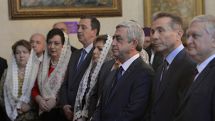 President Sargsyan attends reconsecration ceremony of Surb Gevorg Cathedral in Tbilisi 