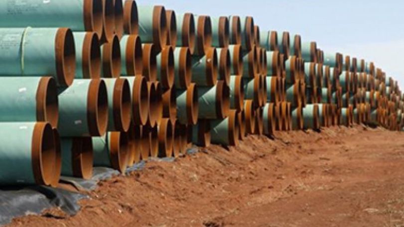 Keystone pipeline company wants pause to the bid process