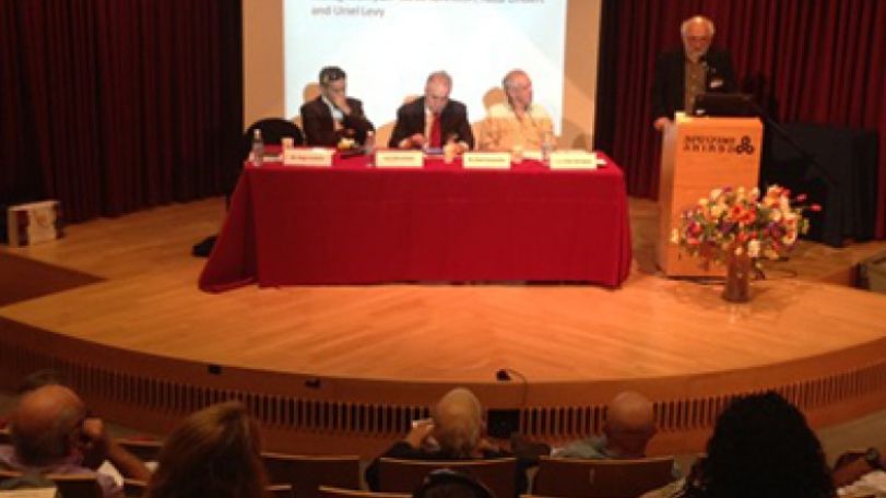 Met with Israel’s President, and spoke at Armenian Genocide Conference