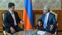 Նախագահն ընդունել է հայազգի հեղինակավոր գիտնական Արտյոմ Օգանովին