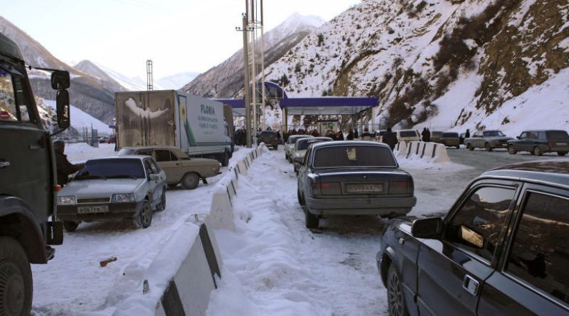 Stepantsminda-Lars motorway open to traffic