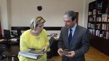 Armenian culture minister proposes expanding cooperation at meeting with Syrian counterpart   