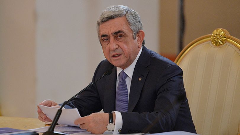Սերժ Սարգսյան. Պետք չէ բացառել, որ այդ քայլին Ադրբեջանը գնացել է դրսի կողմի հուշումով կամ աջակցությամբ