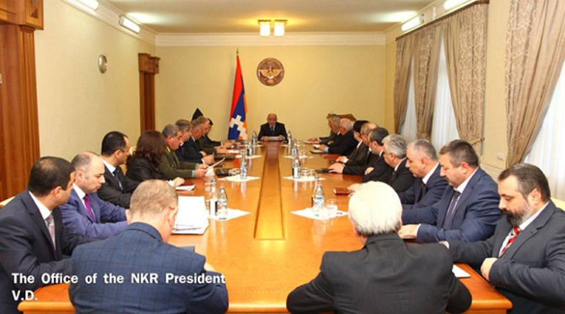 Արցախի նախագահն Անվտանգության խորհրդի նիստ է անցկացրել