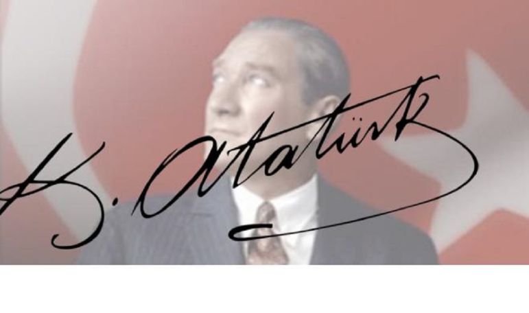 Ataturk’s signature was designed by calligrapher of Armenian descent Hakob Vahram Cerciyan