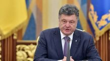 Порошенко: Угроза открытой войны с Россией сейчас выше, чем в прошлом году