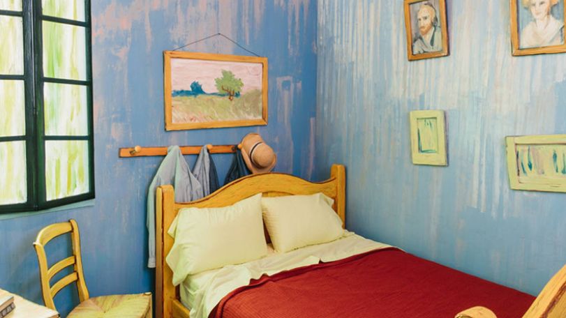 Van Gogh's ‘The Bedroom’ recreated into apartment in Chicago, available for renting