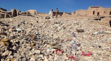 Armenian Church blown up by ISIS in Iraqi Sinjar