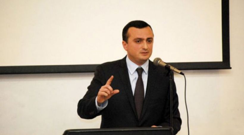 Artsakh Representative to the US delivers a speech at Thomas Jefferson School of Law