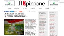 Armenian Ambassador to Italy advises his Azerbaijani colleague to study facts about Karabakh conflict from objective sources