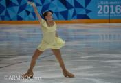 Anastasia Galustyan to represent Armenia at the World Junior Figure Skating Championship