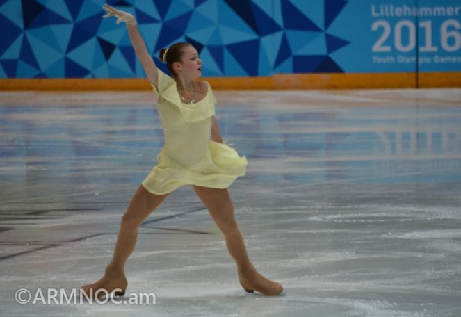 Anastasia Galustyan to represent Armenia at the World Junior Figure Skating Championship