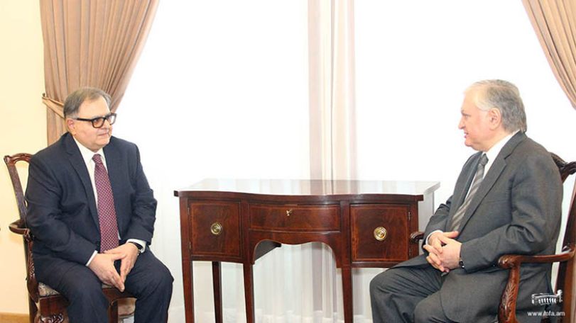 Edward Nalbandyan receives newly appointed Head of OSCE Office in Yerevan