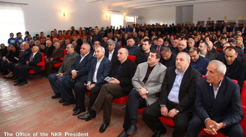 NKR President called Noragyough among the oldest and established Artsakh settlements