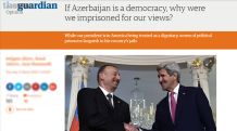 Ադրբեջանի ժողովրդավարությունն իրական կդառնա, երբ ազատ արձակվեն բոլոր քաղբանտարկյալները. The Guardian