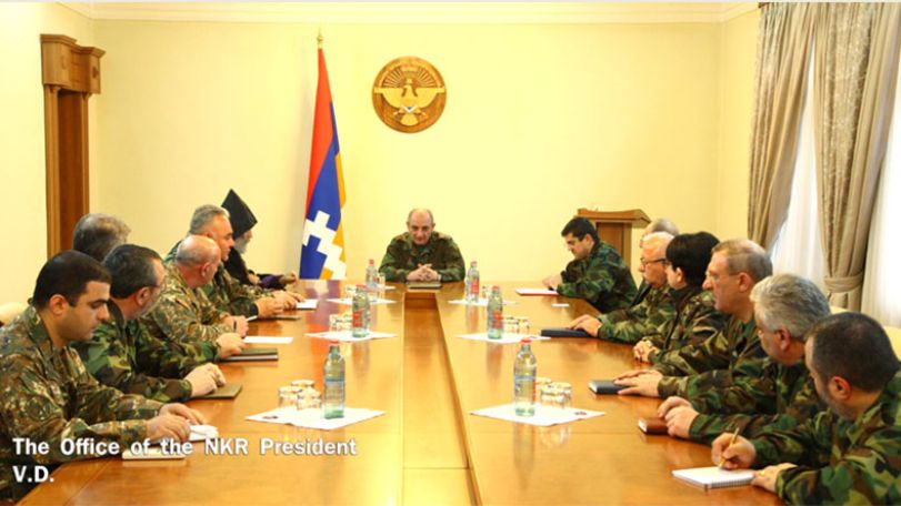 Artsakh President held a consultation with senior officials of the republic