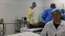 Syrian-Armenian doctor attends injured in Martakert