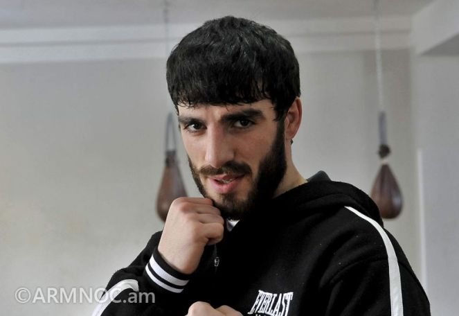 National Olympic Committee of Armenia: Bachkov and Hovhannisyan celebrating victories