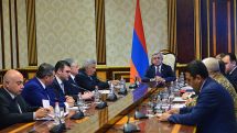 President Sargsyan convenes a meeting of National Security Council