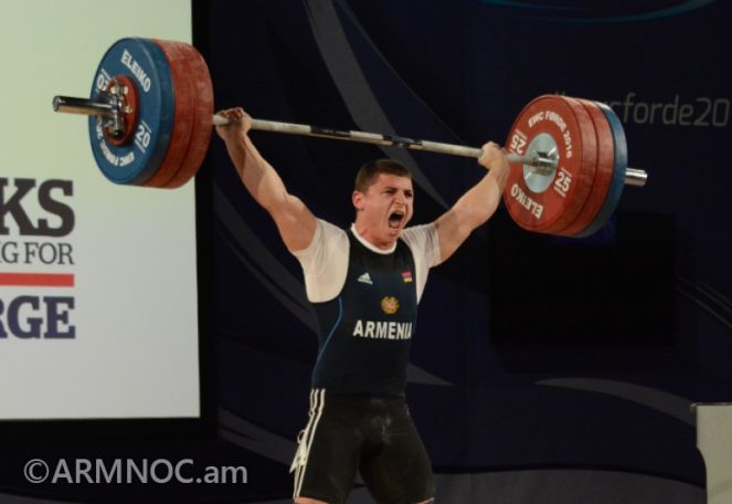 Our weightlifters sounded Armenian anthem in Norway