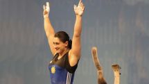 Armenian Weightlifter Nazik Avdalyan  - European champion