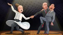 «Последний диктатор Европы» – президент Беларуси Александр Лукашенко – в роли «кума» для парочки Алиев-Эрдоган
