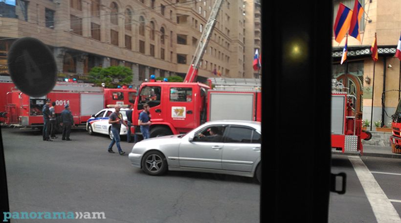 Հրդեհ «Նացիոնալ» հյուրանոցում