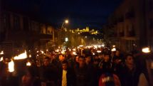 Torch-lit marches in Javakhk