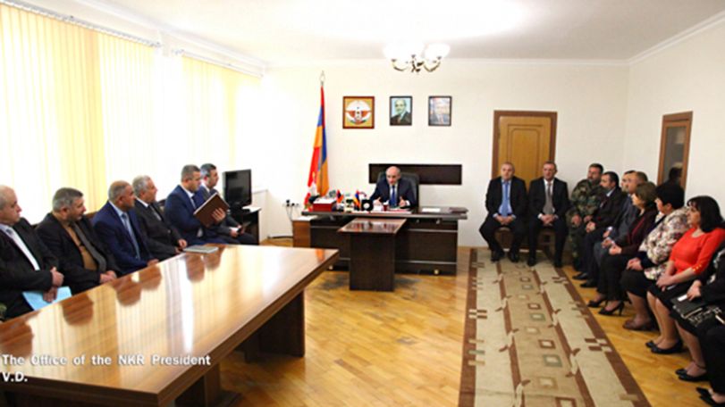 Президент НКР провел рабочее совещание в Аскеранском районе
