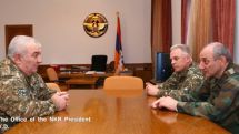Cooperation between Armenia, Artsakh in the sphere of army building discussed