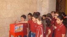 Aleppo-Armenian children sending their savings to Artsakh