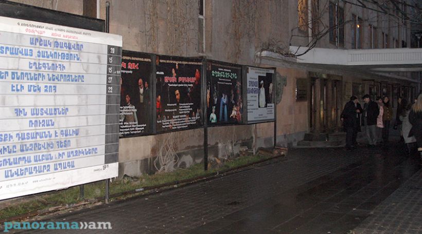 2885 theatre performances featured in Armenian theatres in 2015