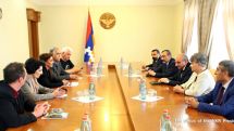 Artsakh President receives Bundestag delegation